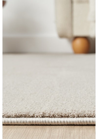 Mariesse Home Puffy Düz Renk Peluş Kalın Dokuma Kesme Yolluk Makina Dokuma Halısı 4500-taş