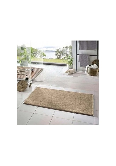 Buççin Online Mağaza Banyo Paspası 1 Adet 50x80 Peluş Kaymaz Taban Yıkanabilir Banyo Halı Banyo Paspası Polyester Kalın Çok Renkli