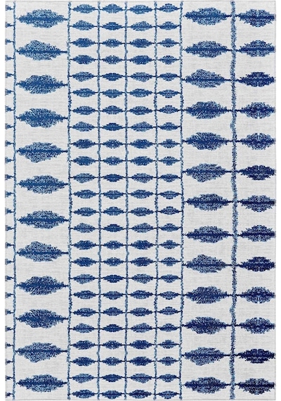 Kaşmir Halı Dekoratif Art Trend Santroni Çift Taraflı 160X230 CM Salon Mutfak Halısı Yolluk Kilim