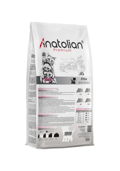 Anatolian Premium Kitten Tavuklu Yavru Kedi Maması 2 KG