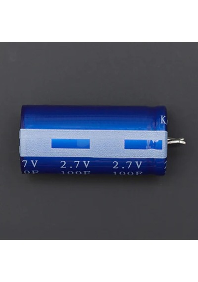 100f 2.7v Süpercap 22x45mm Dıp Süper Kapasitör Enerji Depolama Güneş Rüzgar Akü Batarya Güç