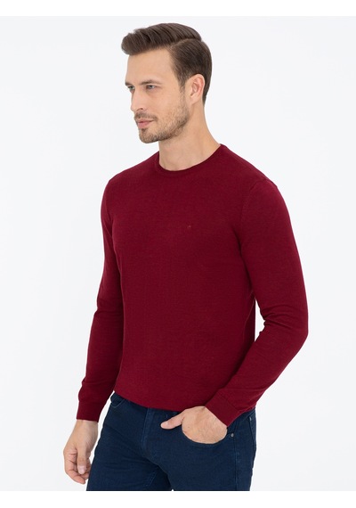 Cacharel Erkek Bordo Kazak /triko 50237038-vr014 Kırmızı