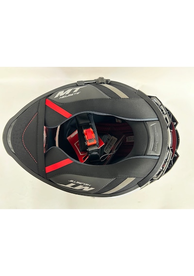 Mt Thunder 4 Sv Freeway Şeffaf Vizörlü Kask Parlak Renk - Iç Güneş Vizörlü Motosiklet Kaskı Siyah Gri