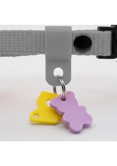 Charmlı Kedi Boyun Tasması Safety Click Mor