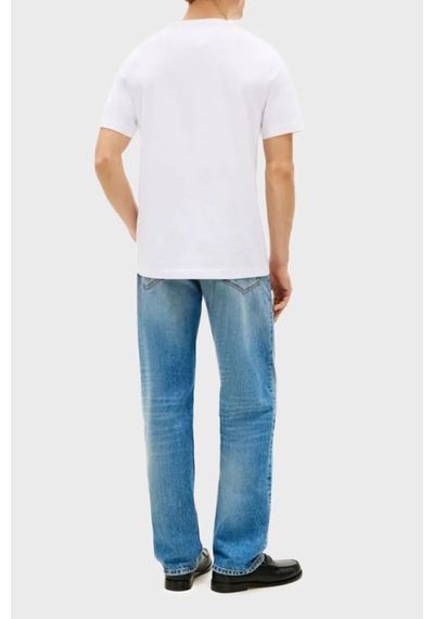 Tommy Hilfiger % 100 Pamuk Regular Fit Bisiklet Yaka T Shirt Erkek T Shirt Mw0mw42363 Ybr Beyaz Tommy Hilfiger % 100 Pamuk Regular Fit Bisiklet Yaka T Shirt Erkek T Shirt Mw0mw42363 Ybr Beyaz