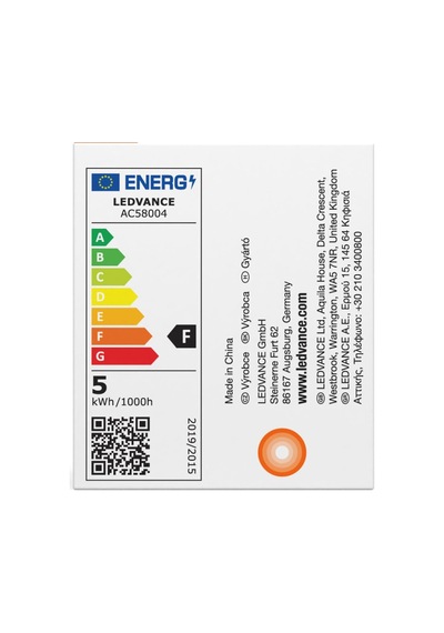 Performance Class Gu10 Led Spot Ampul 4,5w 4000k Doğal Beyaz Dım Edilebilir, 350 Lümen, Crı 90, 36 Işık Açıs Diğer