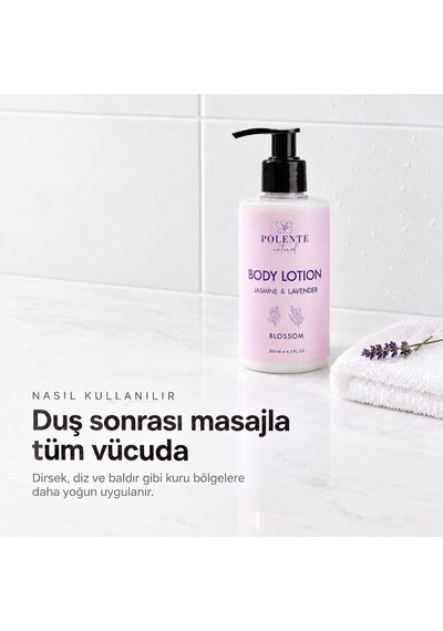 Yasemin & Lavanta Vücut Losyonu, Nemlendirici, 200 Ml