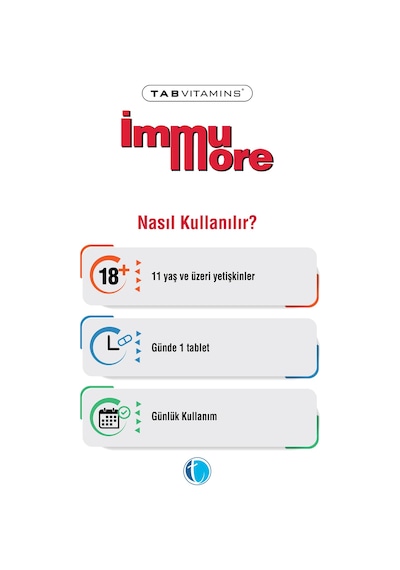 Tab Vitamins İmmumore 30 Tablet