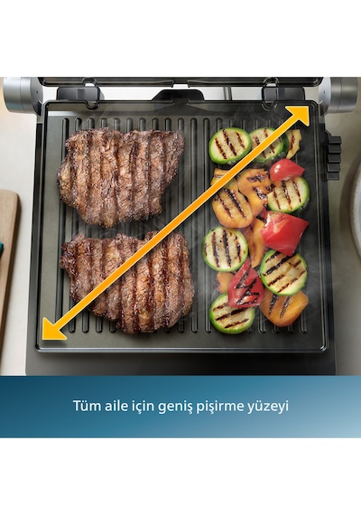 Philips 5000 Serisi Contact Grill Hd6301/90 2200 W Tost Makinesi