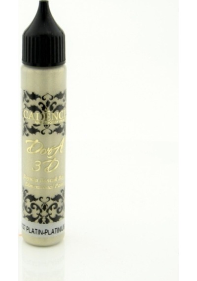 3d Dora Boncuk Boya 5137 Platin 25ml Platin Platin