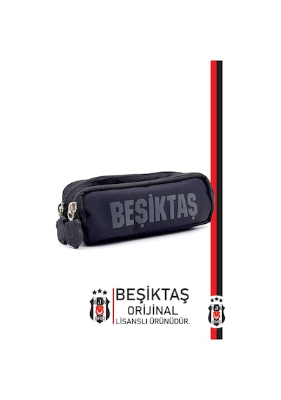 Beşiktaş Kalemlik 2 Bölmeli Ahşap Kutulu 3lü Hediye Set