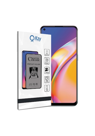 Oppo Reno 5 Lite ile Uyumlu Tam Kaplayan Mat Seramik Hayalet Nano Esnek Ekran Koruyucu