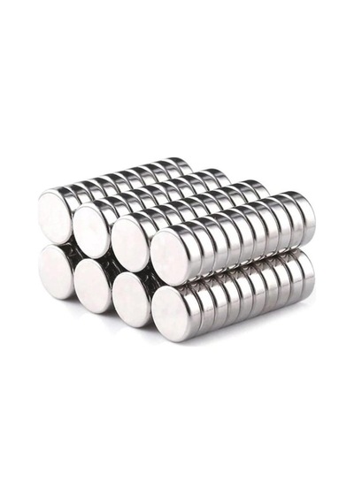 Dünya Magnet Mıknatıs 6x2 Mm Neodyum Yuvarlak Disk Magnet - 50 Adet