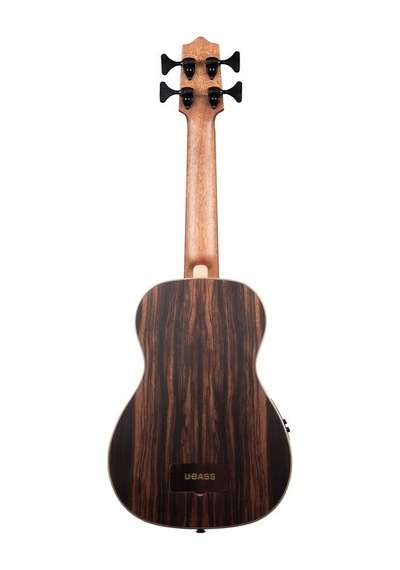 Kala Striped Ebony Akustik-elektro U Bass Akustik Bas Gitar