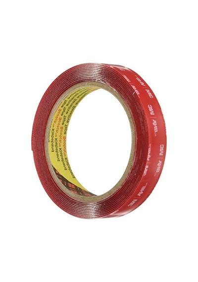 Çift Taraflı Yapışkan Bant, 19 Mm X 3 M Boyutuyla Şeffaf Ve Görünmez