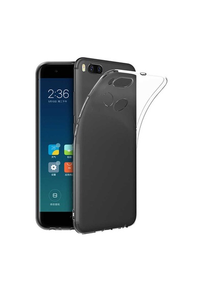 Xiaomi Mi 5x Kılıf Zore Süper Silikon Kapak Renksiz