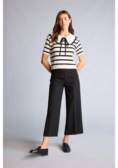 Defacto Crop Top Büyük Yaka Kazak H6636ax26spwt32 Beyaz-wt32