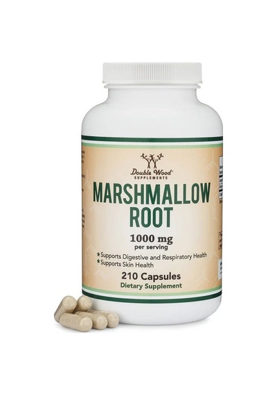 Marshmallow Root 1,000 Mg 210 Veg.kapsül.usa Vers.