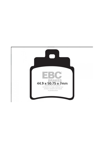 Ebc Fren Balatası Sfa355/4 2001-2009 Kymco Grand Dink 250 Uyumlu