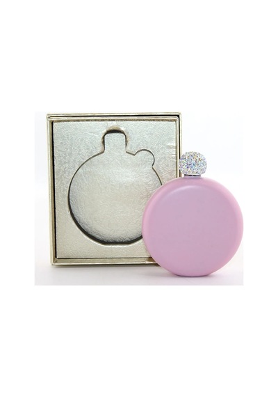 Buğz Paslanmaz Çelik Matara 5 Oz Pembe