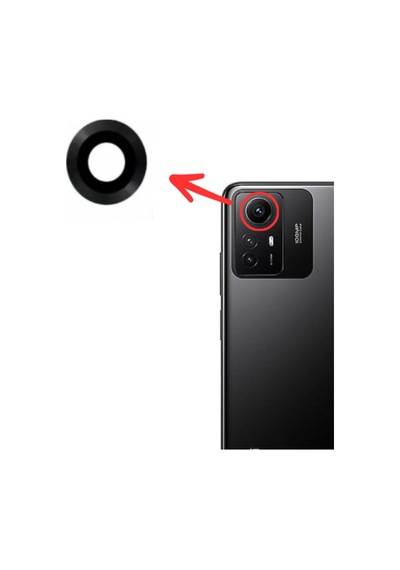 Xiaomi Uyumlu Redmi Note 12s Kamera Lensi Cam Full 303cra44a, 23030rac7y, 2303era42l