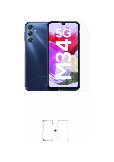 Samsung Galaxy Uyumlu M34 5g Ön Arka Ve Yan Kaplama 360 Derece Film