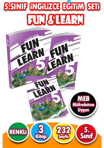 5. Sınıf İngilizce Eğitim Seti Fun & Learn