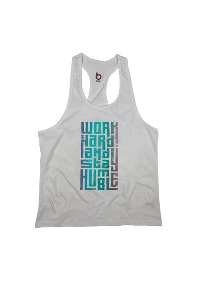 Bluu Hmble Fitness Gym Tank Top Sporcu Atleti (528807407)