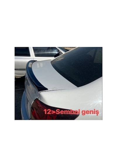 Symbol 2012- Geniş Model Boyalı Plastik Spoiler