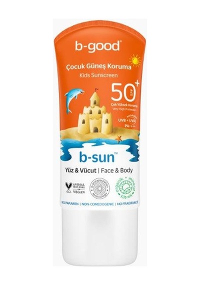 B-Good B-Sun Kids Yüz ve Vücut Koruyucu Güneş Kremi SPF50+150 ML