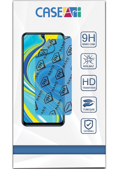 Xiaomi Redmi Note 9S ile Uyumlu Nano Ekran Koruyucu Kırılmaz Esnek Cam