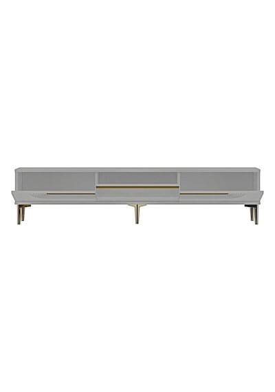 Tsa1805bg - Meyra Tsa180 Tv Stand, Tv Sehpası Ve Tv Ünitesi Beyaz-gold 180cm
