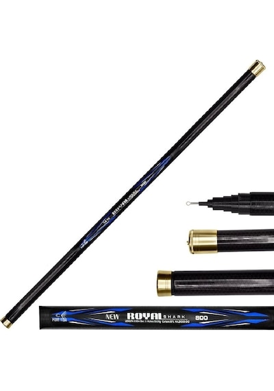 Karbon Göl Kamışı Portfish Royal Shark 8 Metre 10-30gr 1