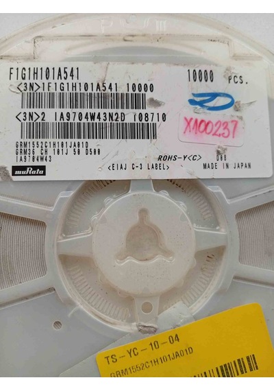 Grm1552c1h101ja01d 100pf 50v 402 500 Adet