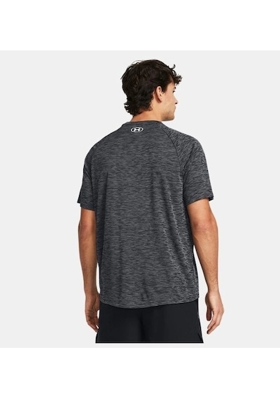 Under Armour Ua Tech Textured Ss Erkek T-shirt 1382796-001 Siyah