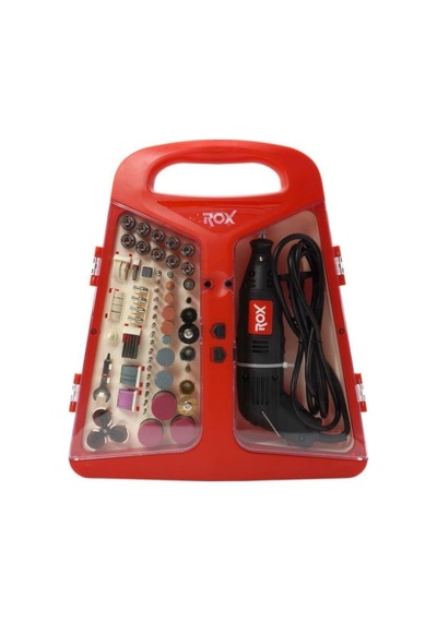 Tr 0074 Mini Taşlama Gravür Makinası Hobi Seti 210 Parça