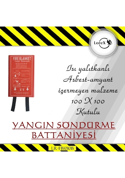 Lorex Lr-Fb1010B Kutulu Yangın Battaniyesi Lorex Lr-Fb1010B Kutulu Yangın Battaniyesi