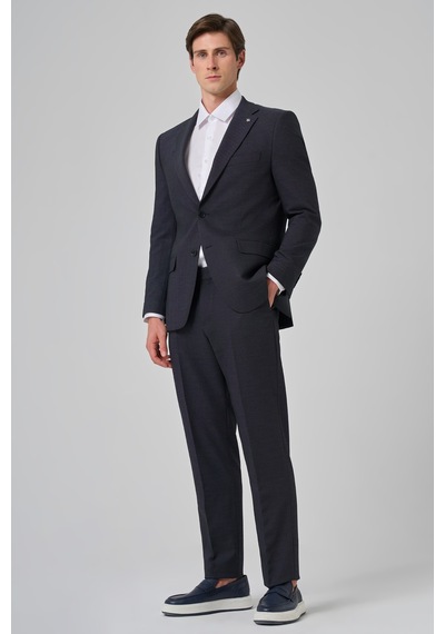 Morven Erkek Lacivert Yünlü Trend Desenli Dynamic Fit Mono Yaka Takım Elbise 26mc001015200 Lacivert Morven Erkek Lacivert Yünlü Trend Desenli Dynamic Fit Mono Yaka Takım Elbise 26mc001015200 Lacivert