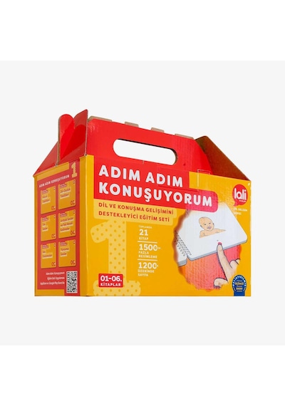 Lali Yayınları Adım Adım Konuşuyorum Konuşma Terapi Eğitim Seti 1