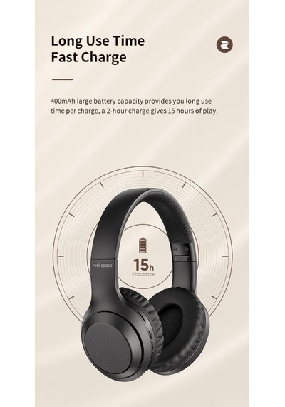 Rock Space O2 Kulaküstü Bluetooth Kulaklık