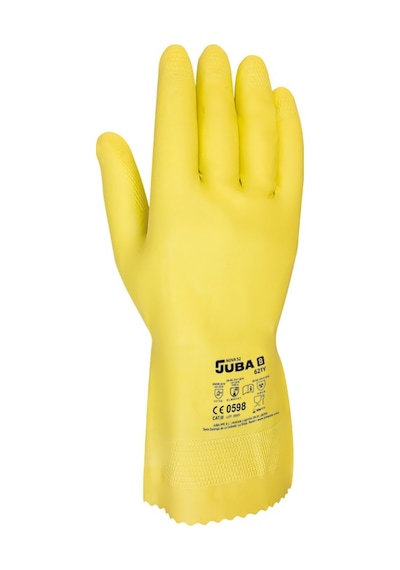Juba 621/y Lateks Kaymaz Eldiven Fda Norm Siyah