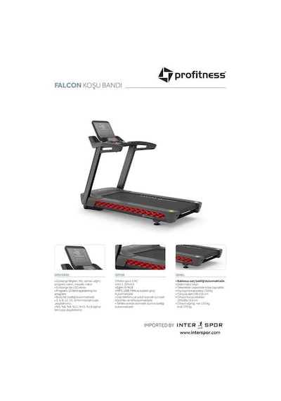 Profitness Falcon Koşu Bandı