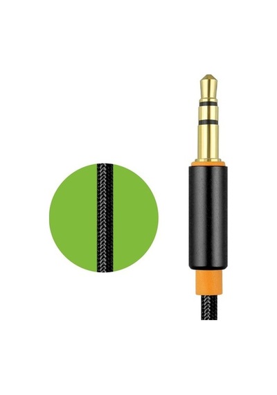 Jopus Aux Kablosu Universal Ja-05 Convey 3.5Mm 1 Metre Siyah