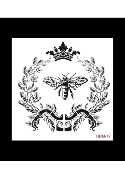 Hdm17 Home Dekor Stencil