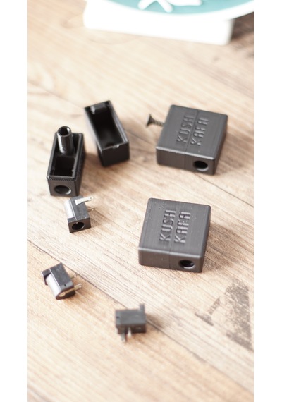 5.5mm Dişi Jack 5'li Paket - Dişi 12v Adaptör Ucu