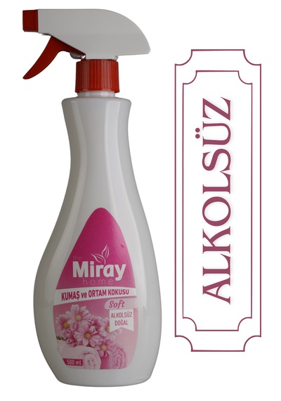 Miray Home Soft  Alkolsüz Kumaş ve Ortam Kokusu Sprey 500 ML