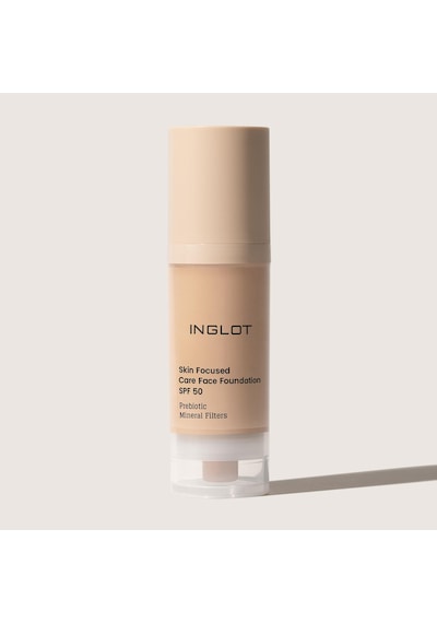 Inglot Skın Focused Care Face Foundatıon SPF50 305 Peachy Beıge
