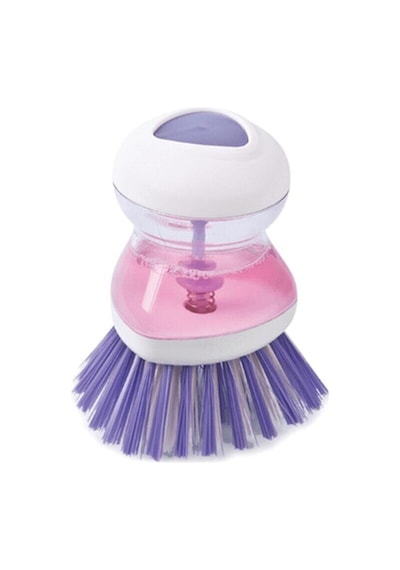 Titiz Deterjan Hazneli Bulaşık Fırçası Tp-110 Plastik Gri Diğer