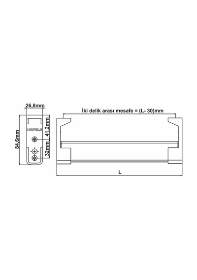 Hafele Işıklı Askı Borusu Elekt. Krom/bey 662mm Çok Renkli