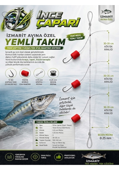 Eva Köpüklü 3 İğneli İzmarit Takımı 4 Adet Siyah Iğne